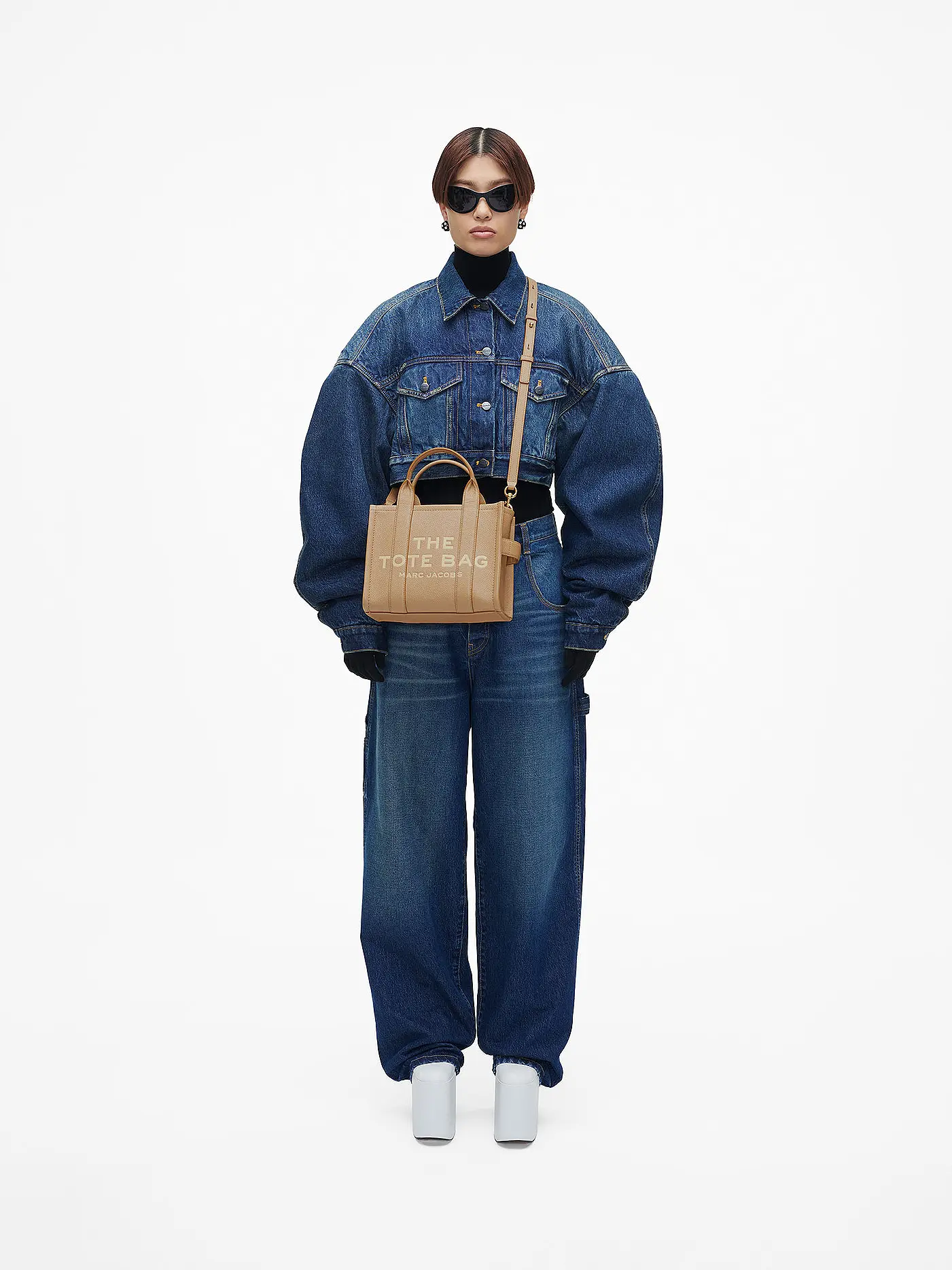 MARC JACOBS | Ledertasche - Tote Bag THE SMALL TOTE LEATHER | 